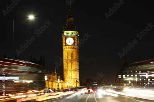 London Night view  include Big Ben