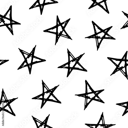 seamless pattern with stars.