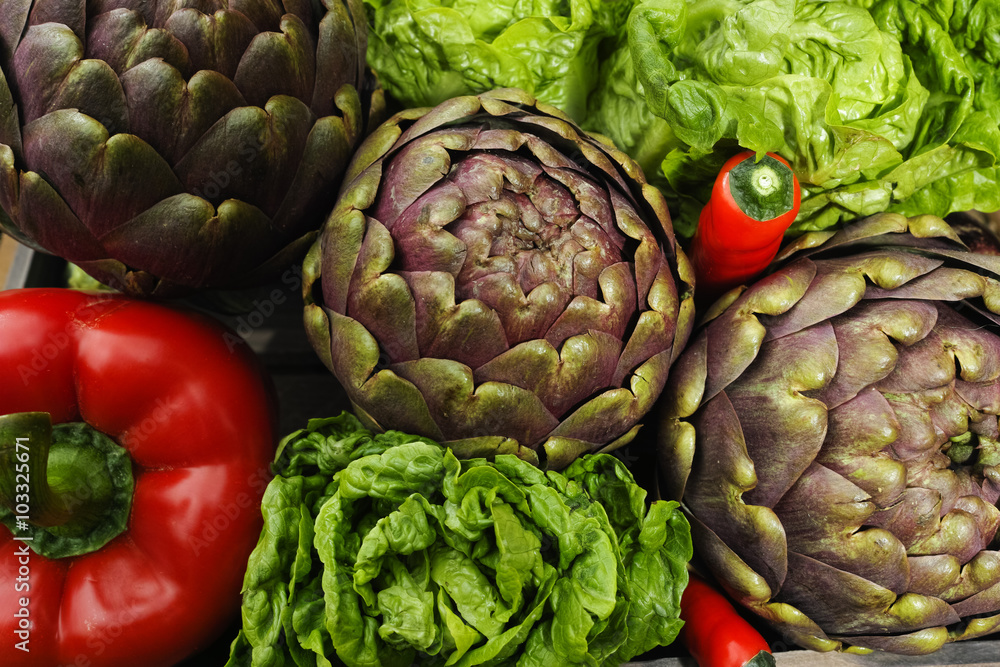 Fresh italian vegetables Fresh italian vegetables