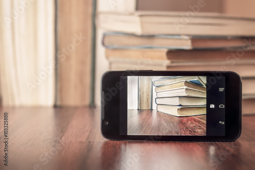 Taking picture of old books with smartphone