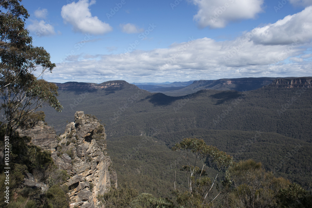 Gran Cañón de las Blue Mountains, Katoomba, Australia. Gran Cañón de las Blue Mountains, Katoomba, Australia.