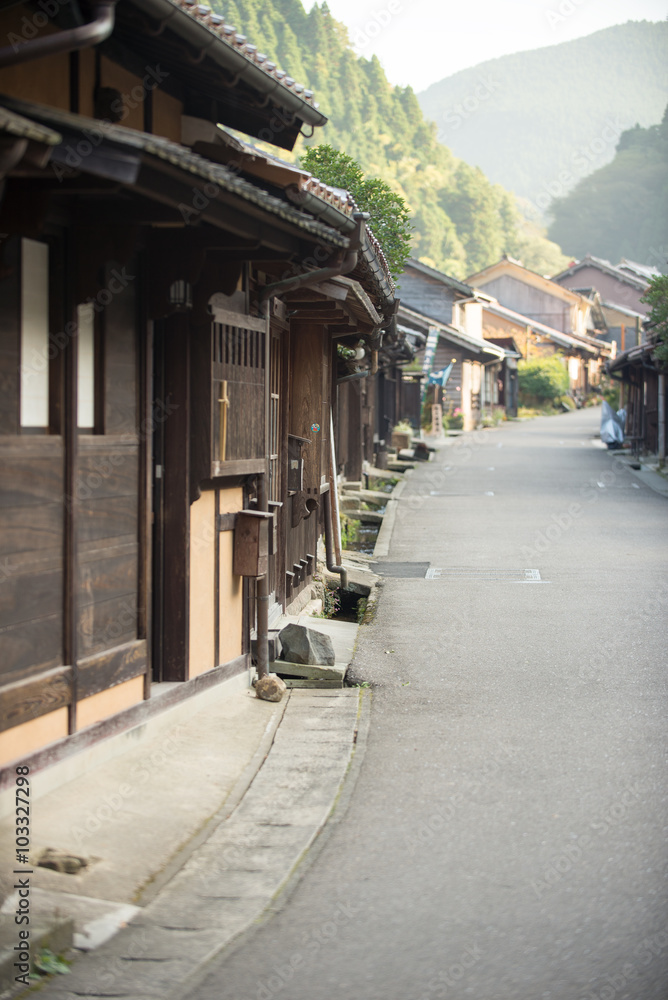 石見銀山の街並み