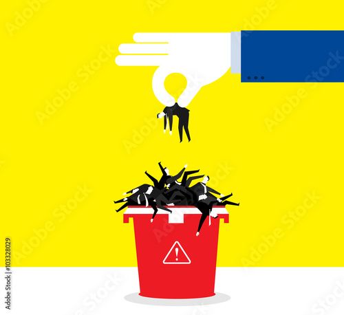 Throwing away those bad / Selecting and fall into disuse.