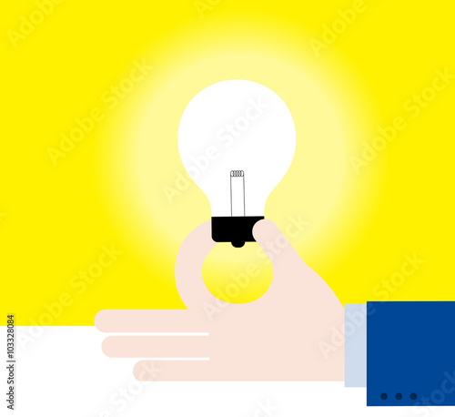 The great idea / To create a great idea.