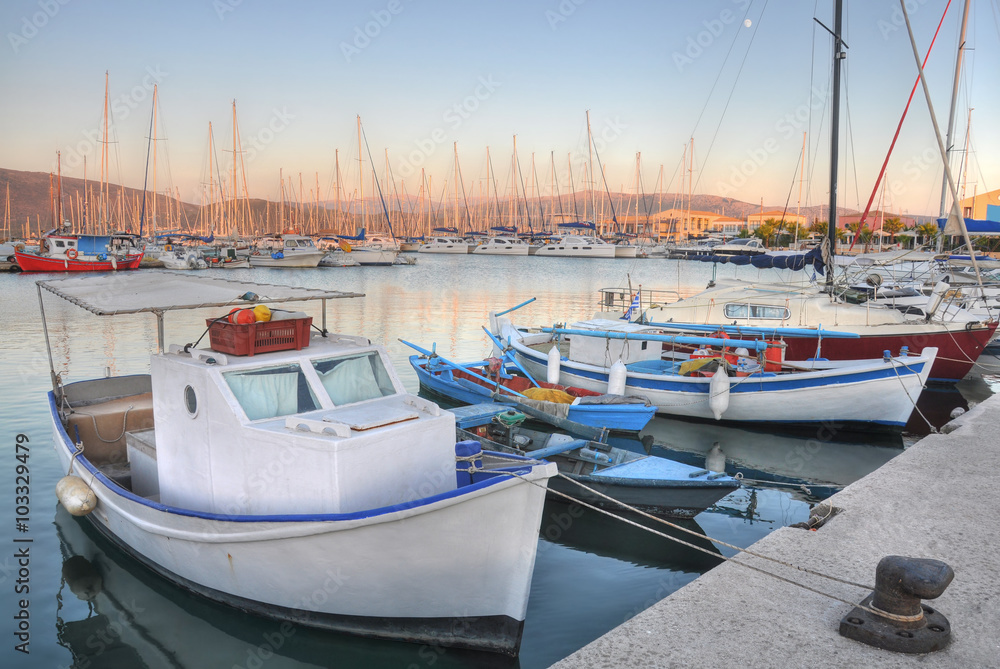 Fototapeta premium Lefkada Port
