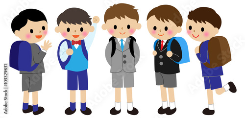 ランドセルを背負う小学生 Stock イラスト Adobe Stock ランドセルを背負う小学生 Stock イラスト Adobe Stock