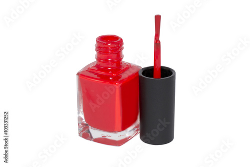 Red nail polish