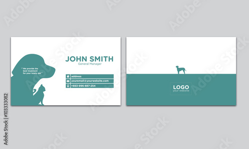 Animal Theme Business Card