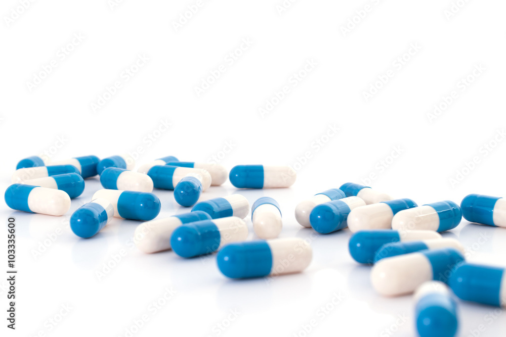 Pills, isolated Pills, isolated