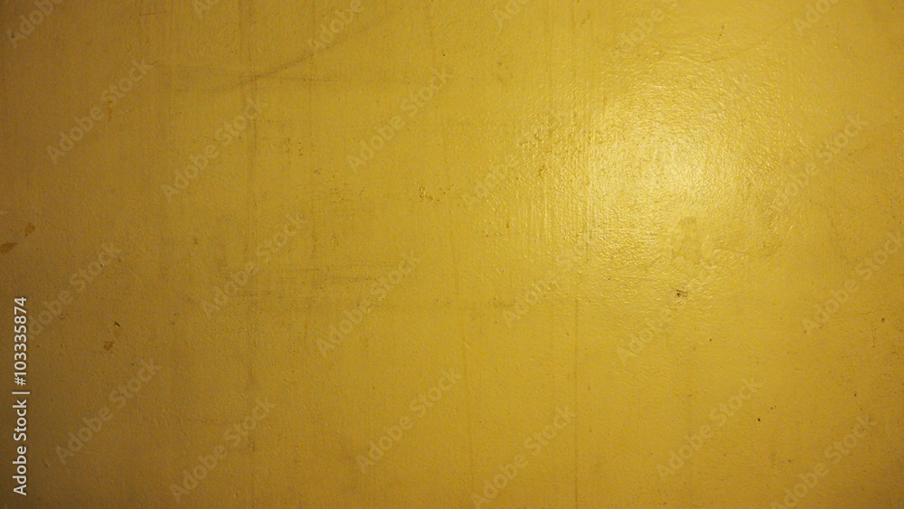Wall old yellow Wall old yellow
