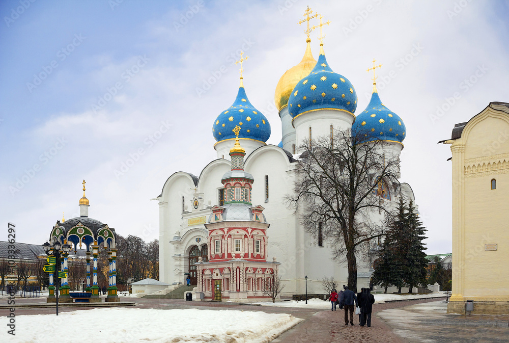 Москва. Монастырь святой Троицы. 	Успенский собор