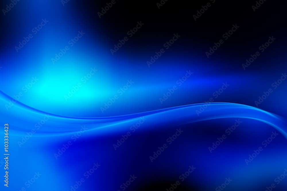 Blue Abstract Wave Art Composition Background Blue Abstract Wave Art Composition Background