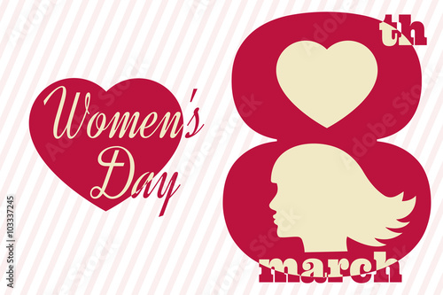 Women's Day.Women's Day Vector. Women's Day Drawing. Women's Day