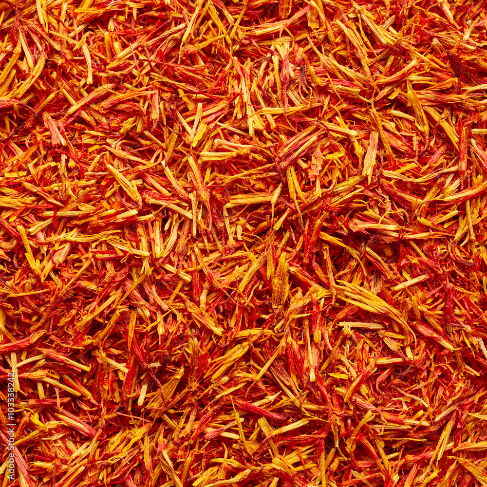 Fototapeta premium Texture of saffron