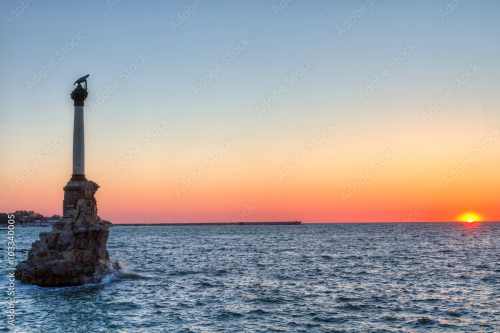 Sevastopol Monument to the scuttled ships