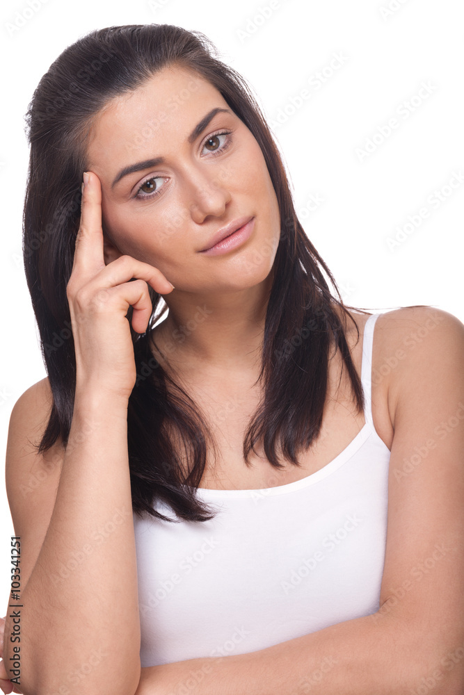 Fototapeta premium Confident charming woman