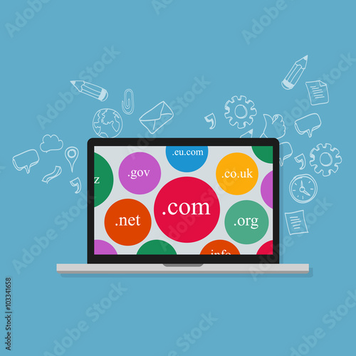 domain subdomain name variation alternative .com .co.uk .org internet 