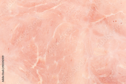 Close view of low sodium ham steak.