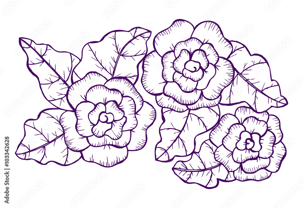 Floral doodles Floral doodles