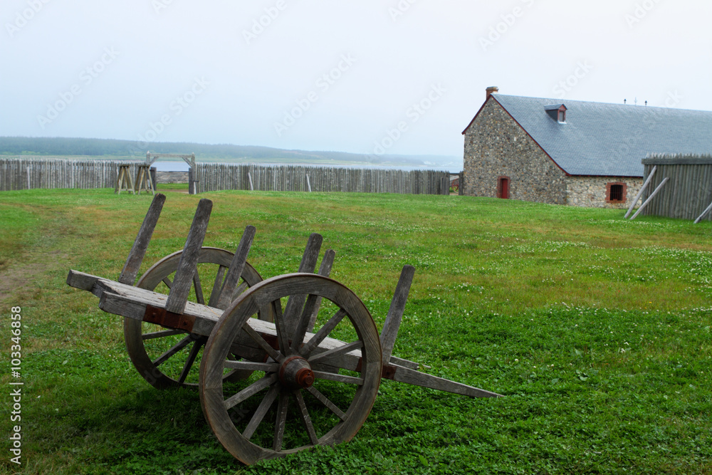 Fototapeta premium Old-fashioned fortifications