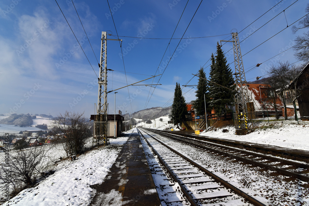 Station Luzna in Moravia