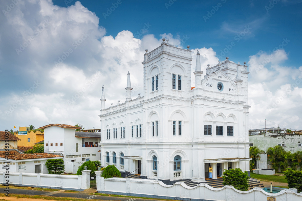 Mosque  in Fort Galle, Sri Lanka