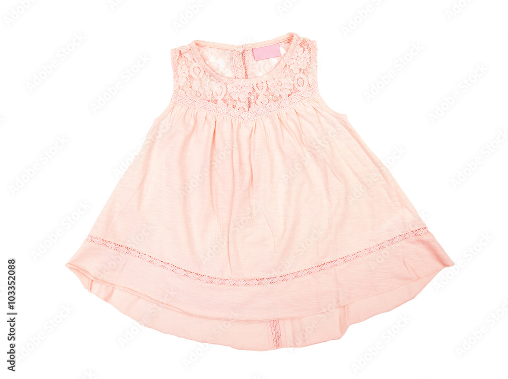 dress for girl on white background dress for girl on white background