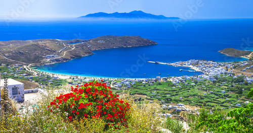 Traditional greek islands - Serifos. top view from monastery. Cy