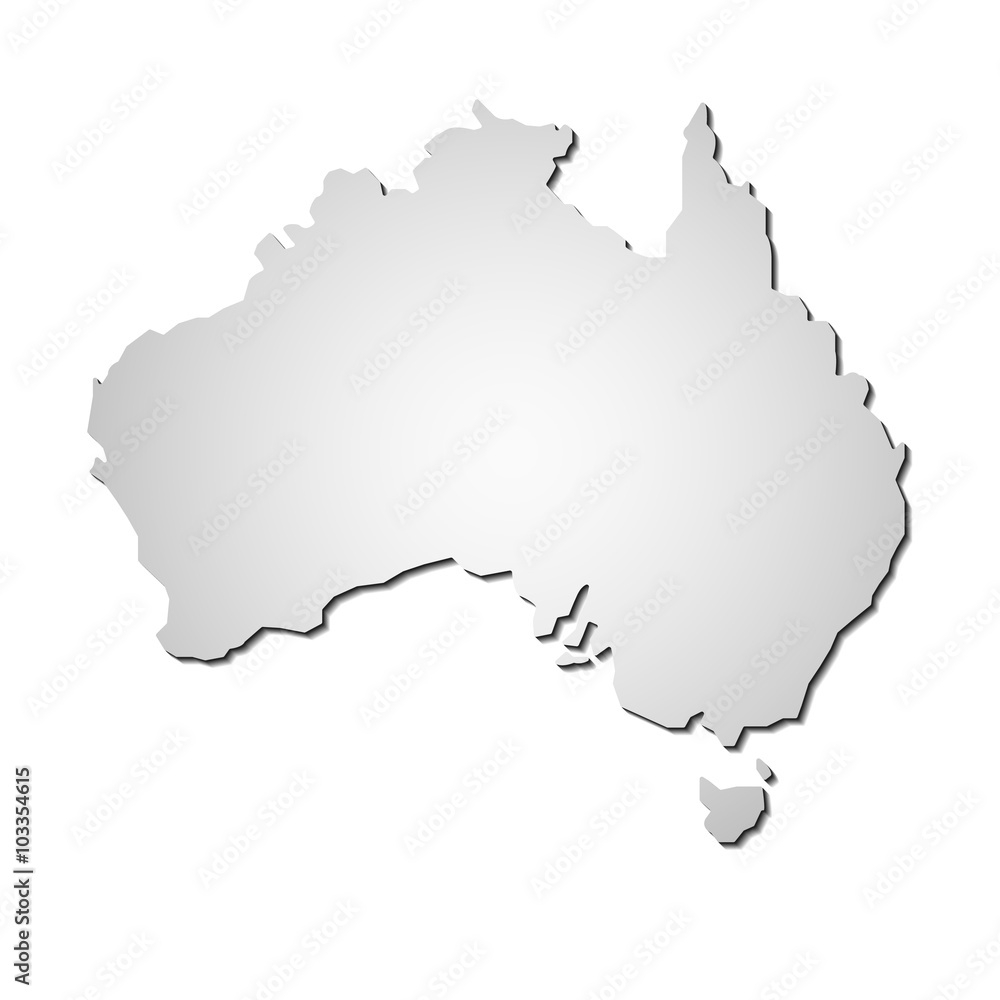 vector Map of Australia
