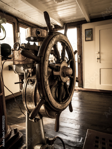 Vintage steering wheel