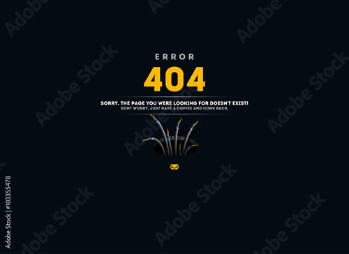 Page not found, 404 error.