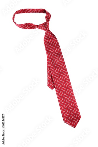 Red tie