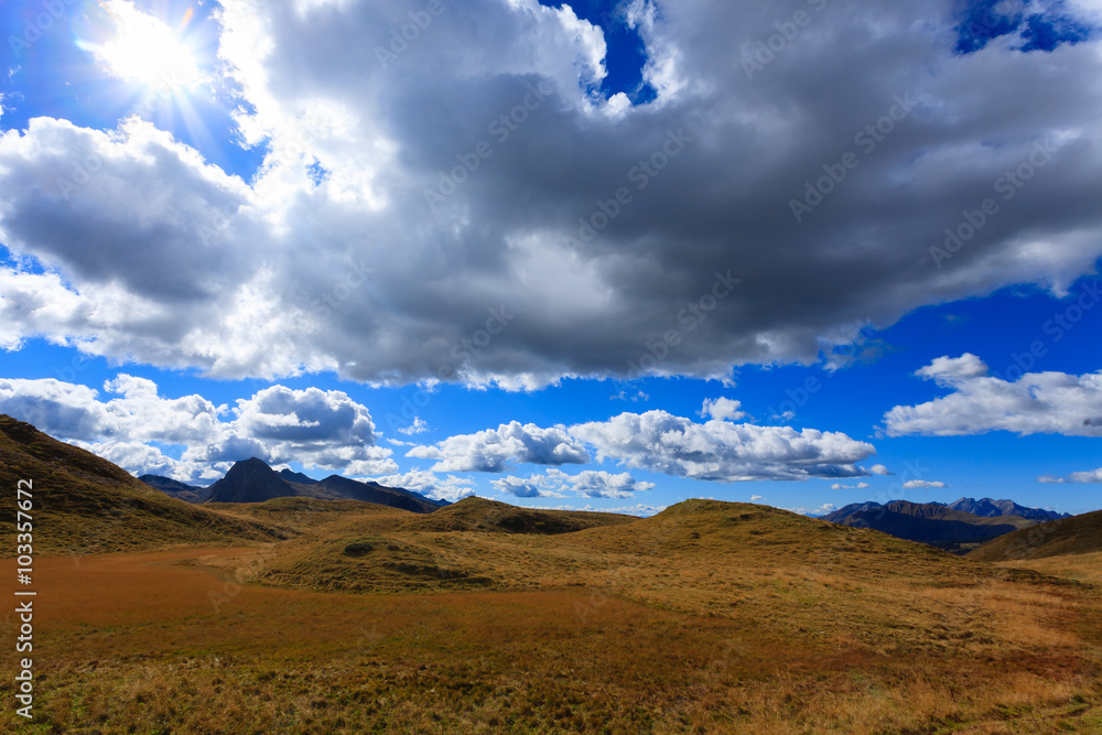 Italian Alps panorama