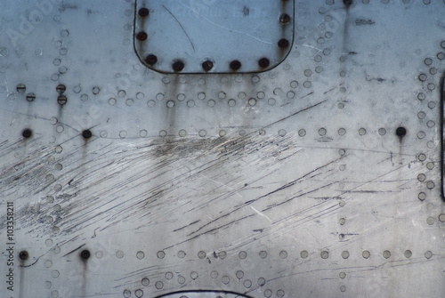 texture fuselage damaged aircraft