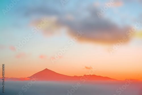 Tenerife island seascape