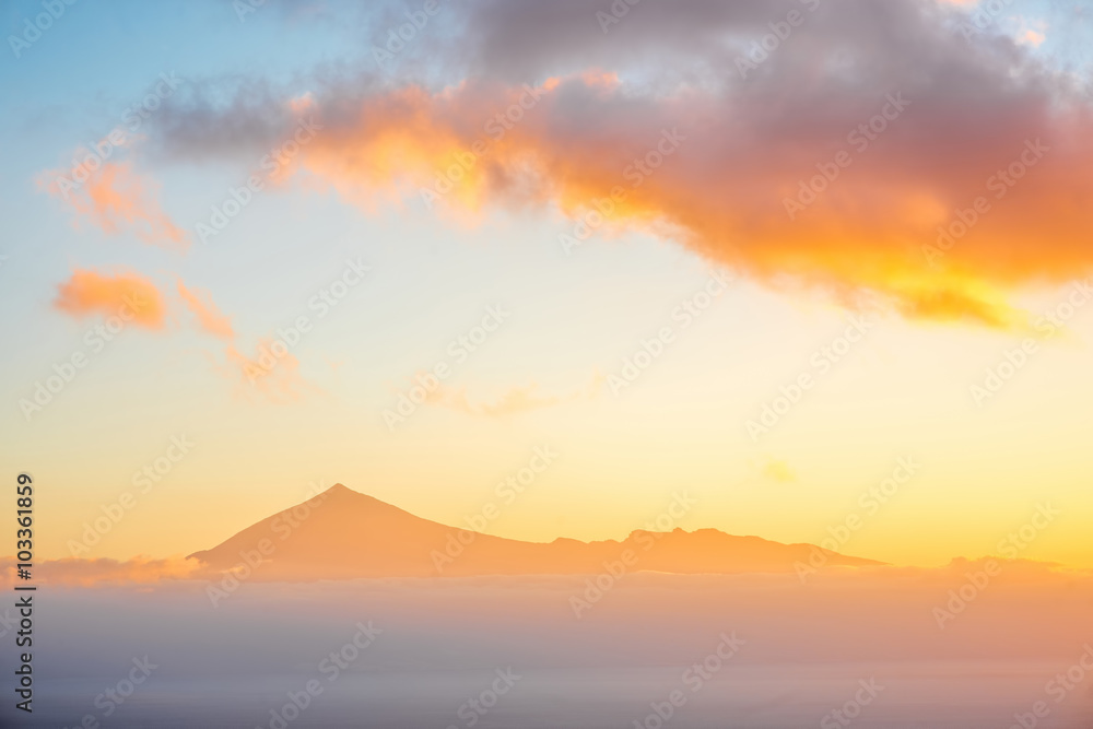 Tenerife island seascape