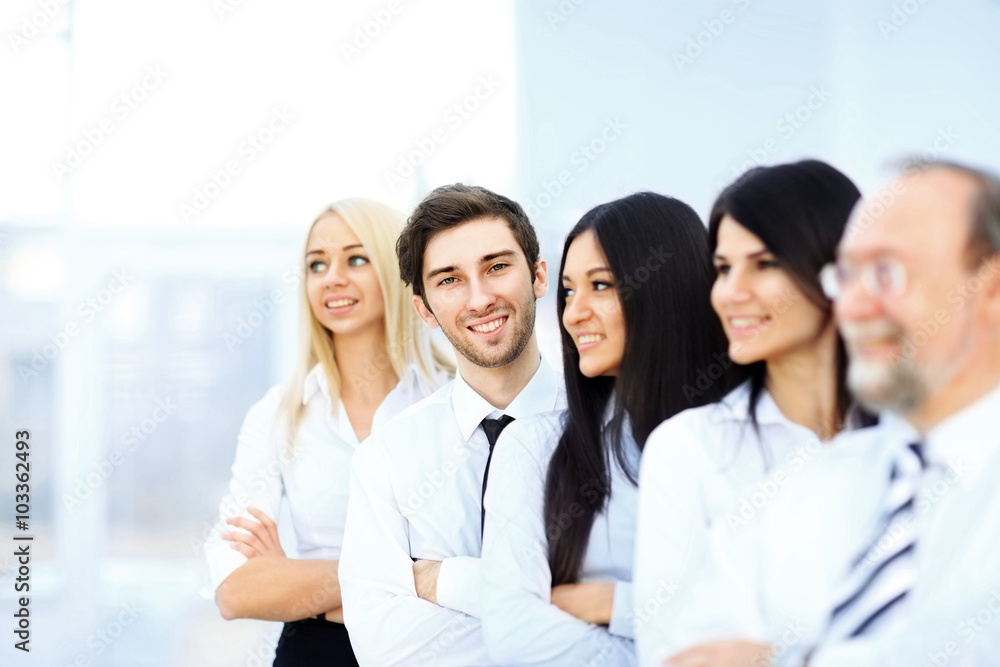 the conclusion of the transaction.successful business team the conclusion of the transaction.successful business team