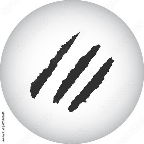 Cocain speed drug in line simple icon on colorful background