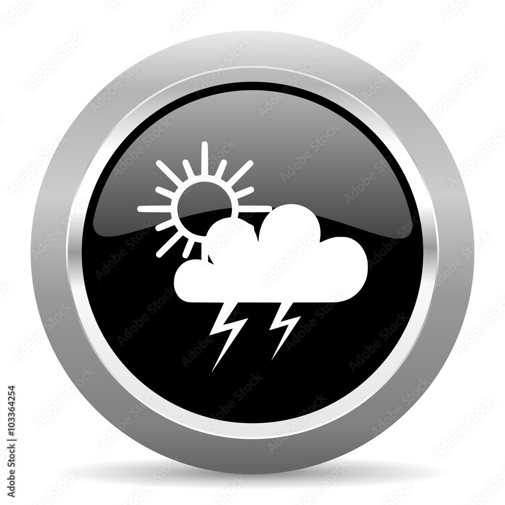 storm black metallic chrome web circle glossy icon storm black metallic chrome web circle glossy icon