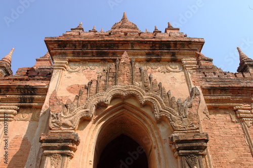 old Buddhist temples and pagodas in Bagan, Myanmar		 photo