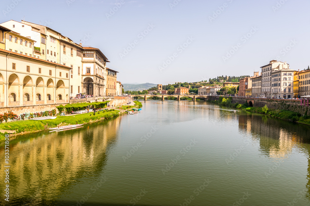 Arno River in Firenza