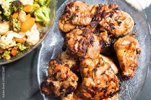 grilled teriyaki chicken