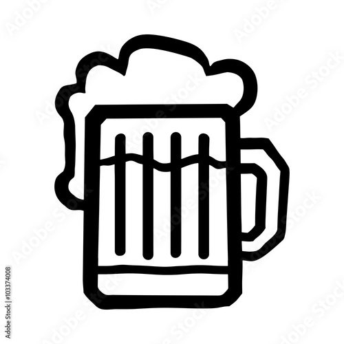 Beer Mug Vector Icon