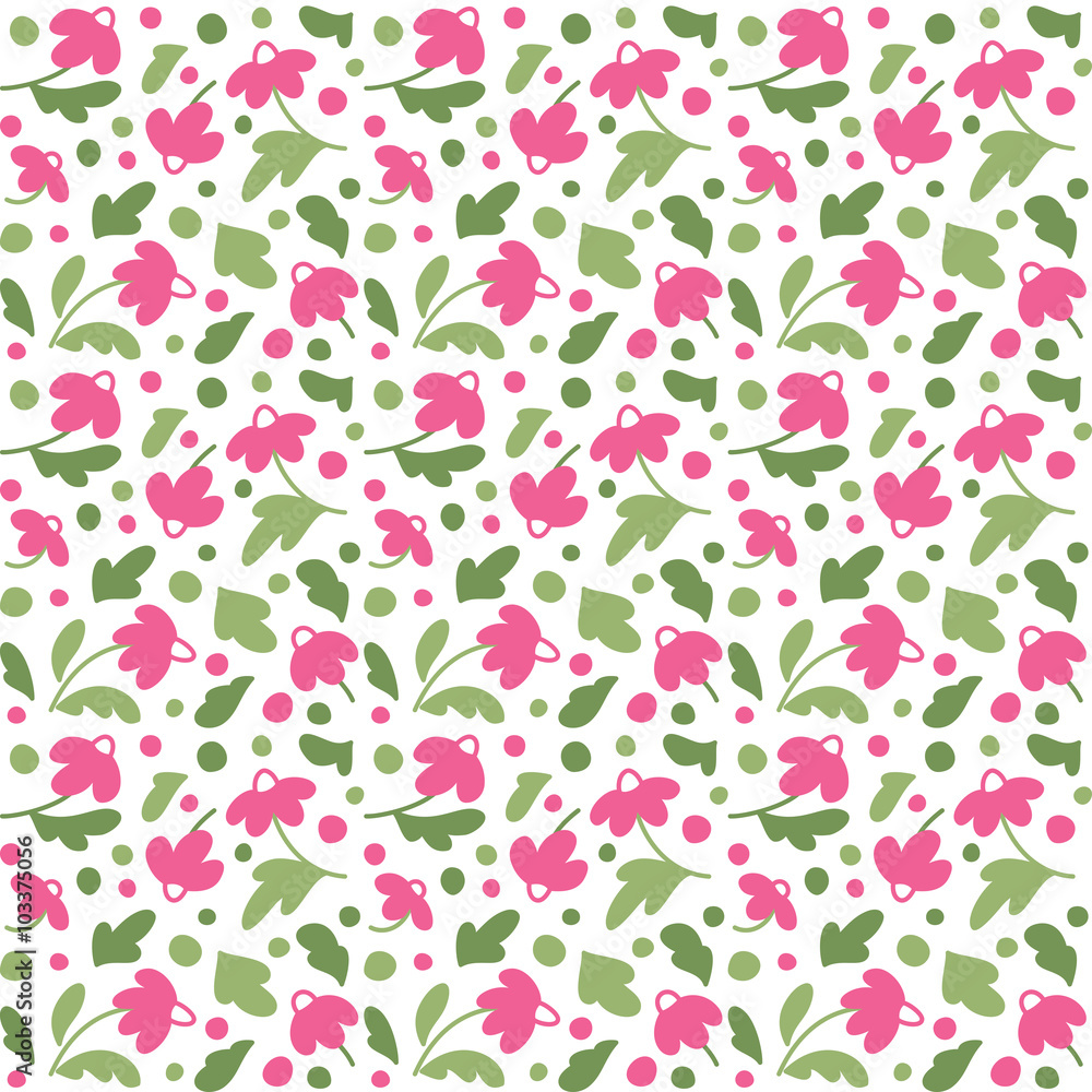 Seamless texture with flowers. Seamless texture with flowers.
