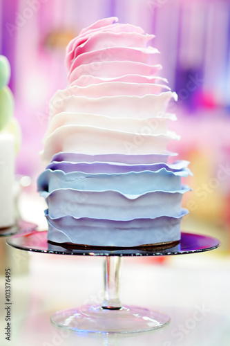 Delicious wedding cake