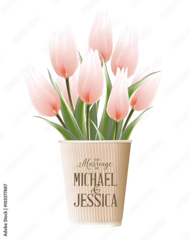 The tulip bouquet. The tulip bouquet.
