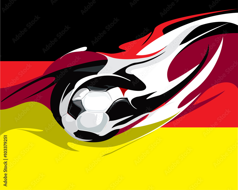 Fototapeta Niemiecki futbol