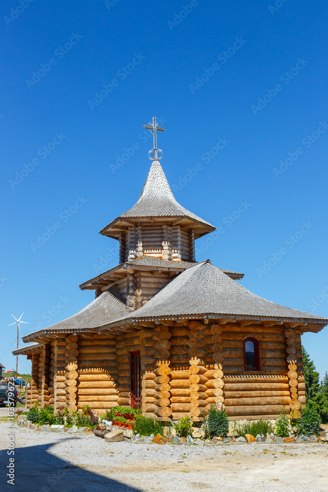 Orthodox church in Manastirea Prislop, Maramures country, Romania