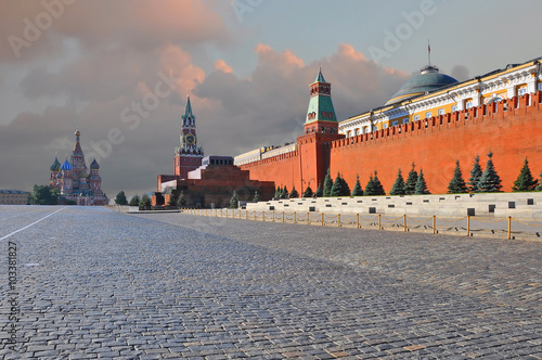 Morning on the Red Square