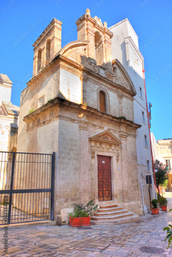 Church of St. Giuseppe. Monopoli. Puglia. Italy. 